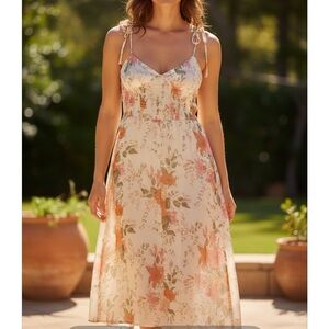 Floral Print Summer Dress